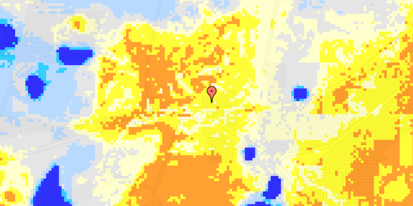 Ekstrem regn på Koldingvej 37