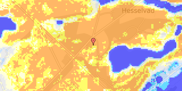 Ekstrem regn på Koldingvej 66