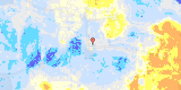 Ekstrem regn på Lejrskov Kirkevej 7