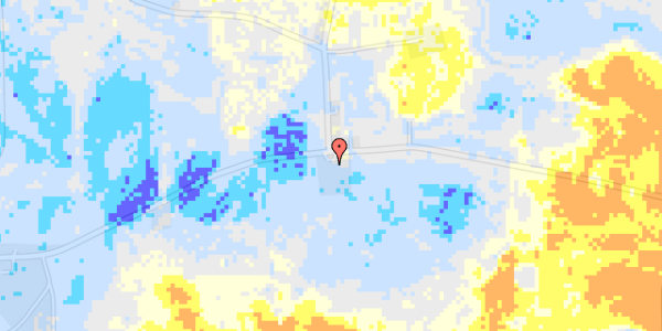 Ekstrem regn på Lejrskov Kirkevej 8