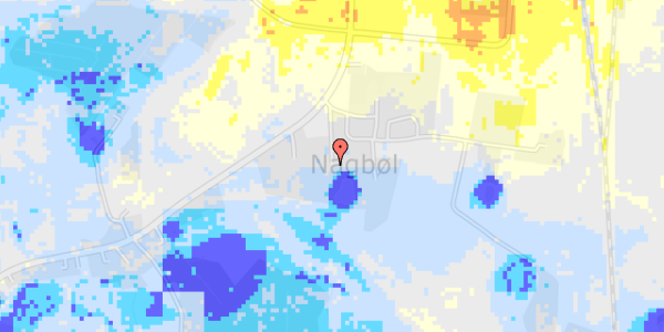 Ekstrem regn på Nagbølvej 68