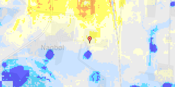 Ekstrem regn på Nagbølvej 74