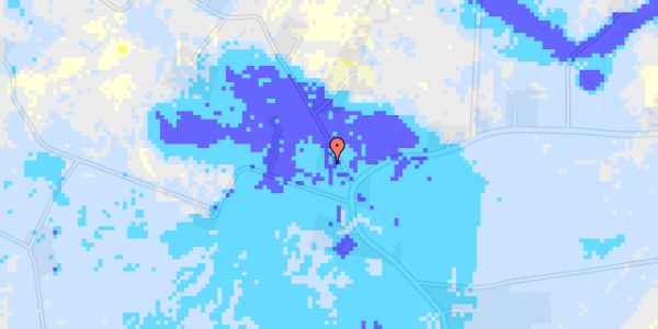 Ekstrem regn på Skærsøvej 1