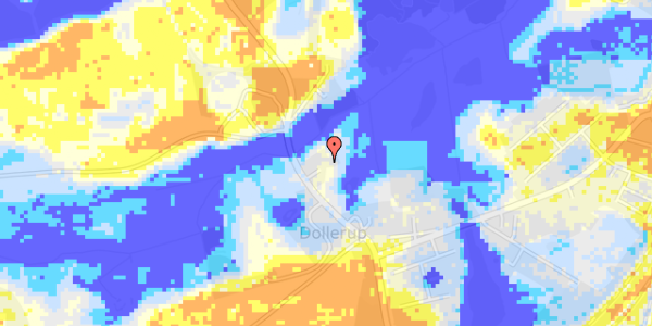 Ekstrem regn på Sortebjergvej 10