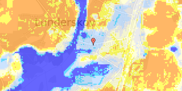 Ekstrem regn på Storegade 33