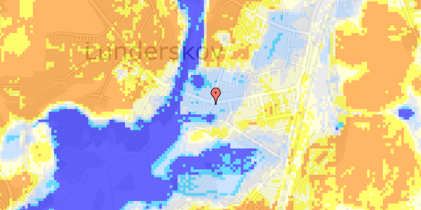 Ekstrem regn på Storegade 35