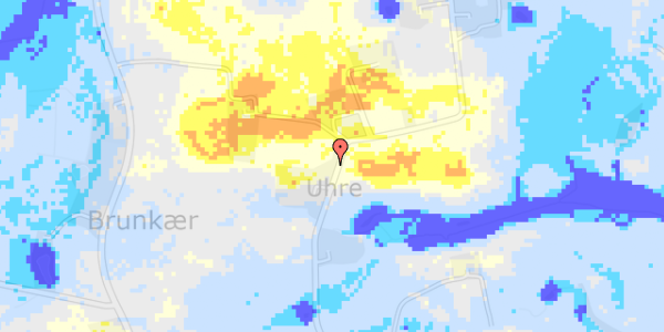 Ekstrem regn på Uhrevej 5