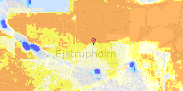 Ekstrem regn på Ahornvej 8A