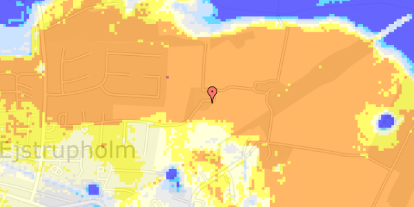 Ekstrem regn på Ahornvej 135