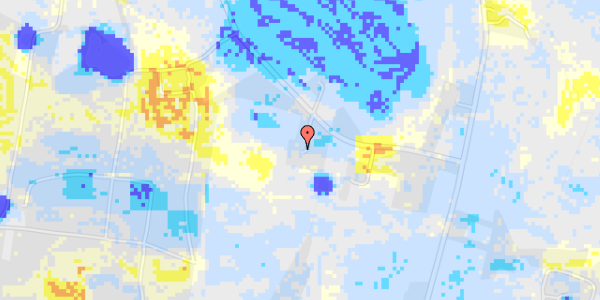 Ekstrem regn på Floritsvej 14