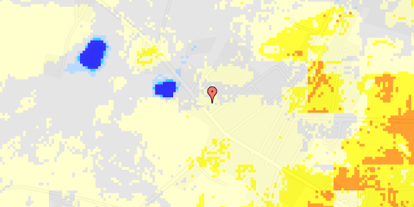 Ekstrem regn på Gludstedvej 8