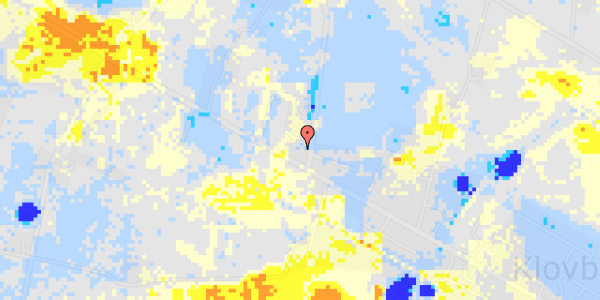 Ekstrem regn på Granlyvej 1