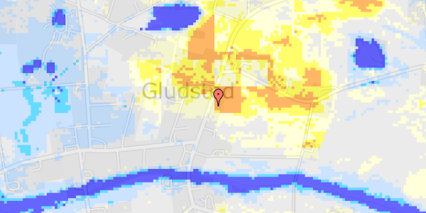 Ekstrem regn på Hjøllundvej 22