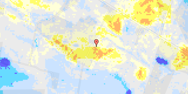 Ekstrem regn på Horsensvej 82