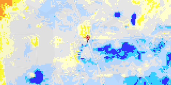 Ekstrem regn på Ikastvej 85