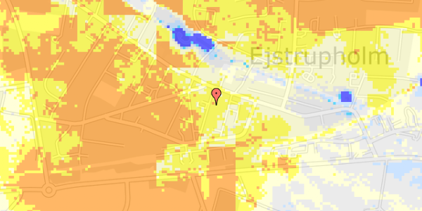 Ekstrem regn på Jernbanegade 7, st. 