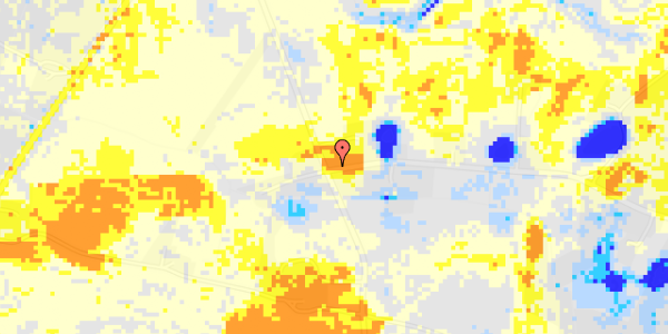 Ekstrem regn på Krejbjergvej 1