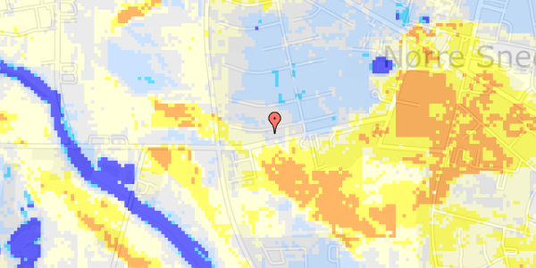 Ekstrem regn på Lindbjerg Alle 7