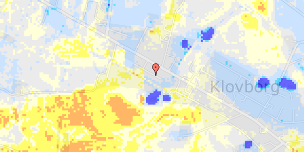 Ekstrem regn på Rolighedsvej 16