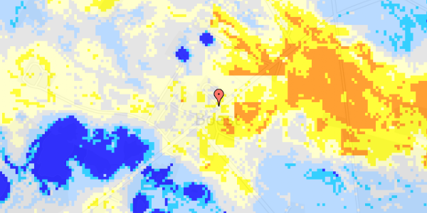 Ekstrem regn på Silkeborgvej 35