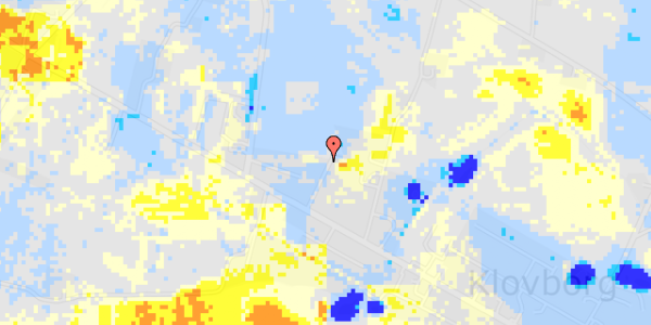 Ekstrem regn på Stadionvej 11