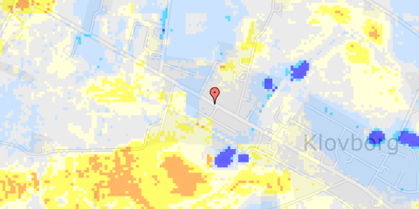 Ekstrem regn på Storegade 99