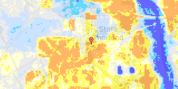 Ekstrem regn på Thorlundvej 12