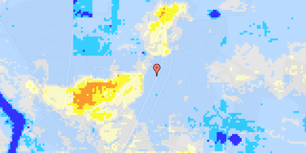 Ekstrem regn på Aalevej 39