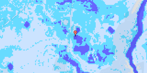 Ekstrem regn på Bavnbjergvej 28