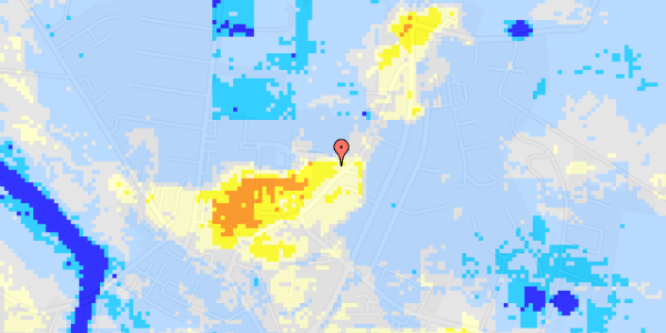 Ekstrem regn på Bygade 19