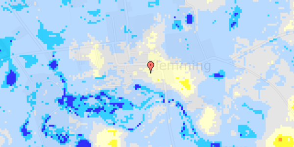 Ekstrem regn på Fredensvej 3