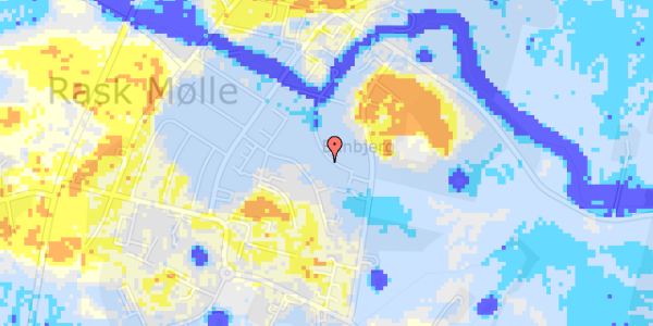 Ekstrem regn på Gyvelvej 18