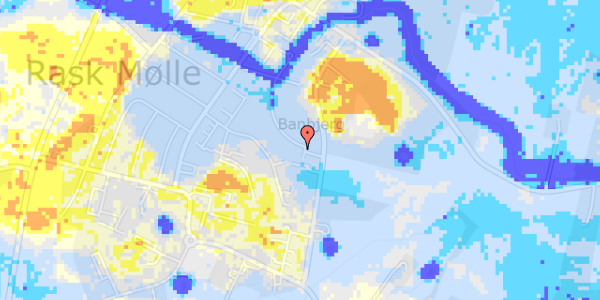 Ekstrem regn på Gyvelvej 22