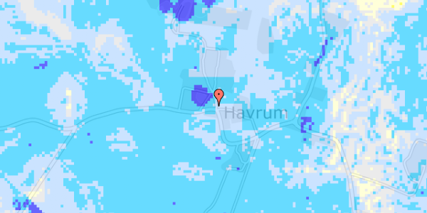 Ekstrem regn på Haurumvej 33