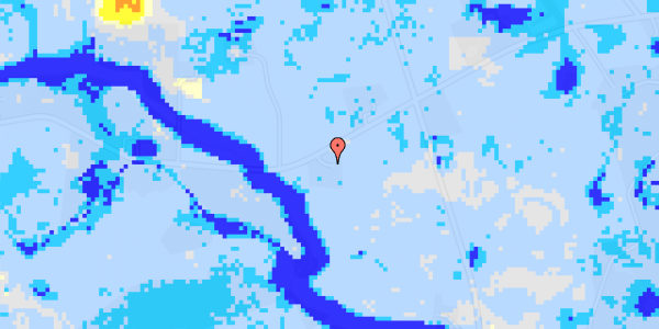 Ekstrem regn på Honum Skovvej 17