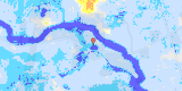 Ekstrem regn på Honum Skovvej 22