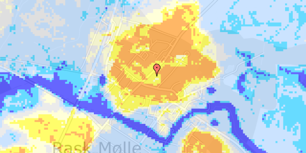 Ekstrem regn på Honumvej 10