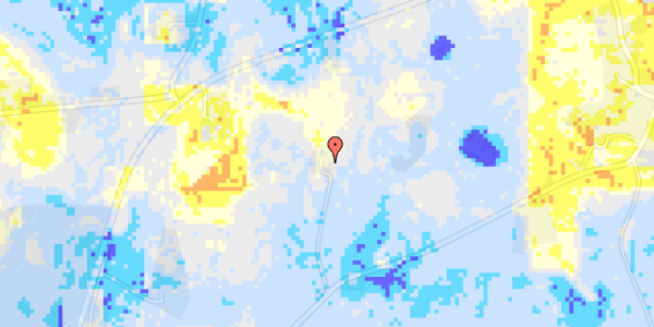 Ekstrem regn på Honumvej 23