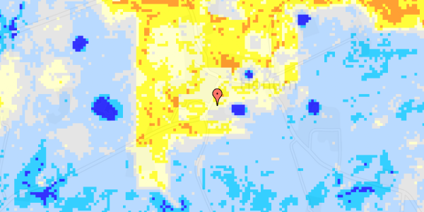 Ekstrem regn på Honumvej 36