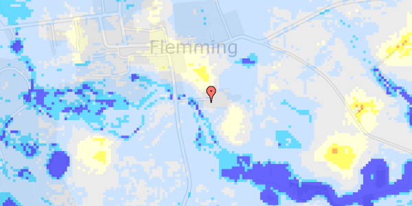 Ekstrem regn på Hornborgvej 24