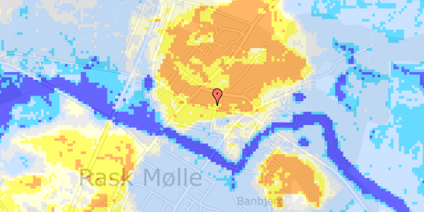 Ekstrem regn på Hovedgaden 7