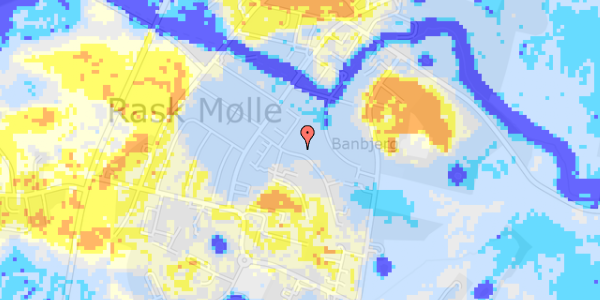 Ekstrem regn på Hybenvej 25