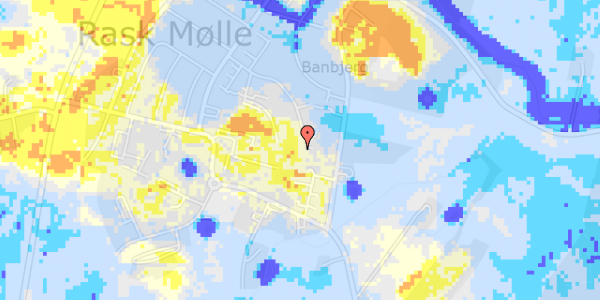 Ekstrem regn på Hybenvej 46