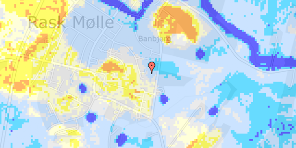 Ekstrem regn på Hybenvej 51