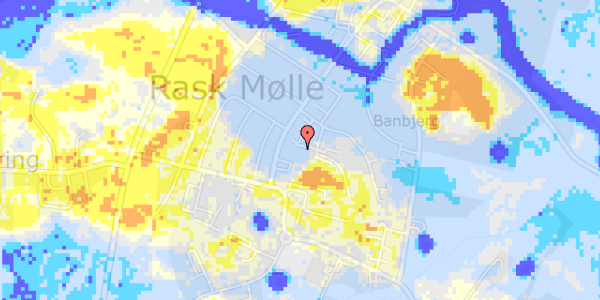 Ekstrem regn på Jasminvej 16