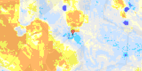 Ekstrem regn på Koutrupvej 8