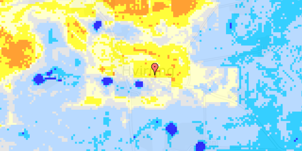 Ekstrem regn på Møgelbjergvej 3