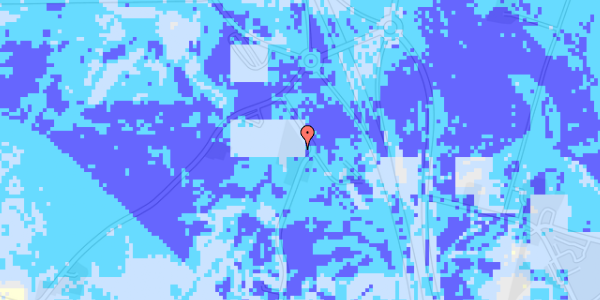 Ekstrem regn på Nørbjergvej 2