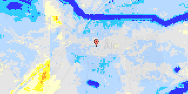 Ekstrem regn på Rogårdsvej 2