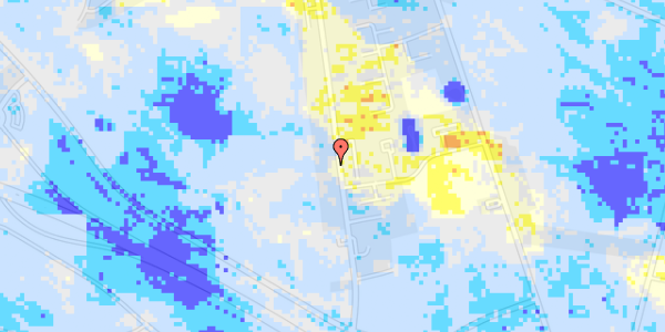 Ekstrem regn på Skolevej 66